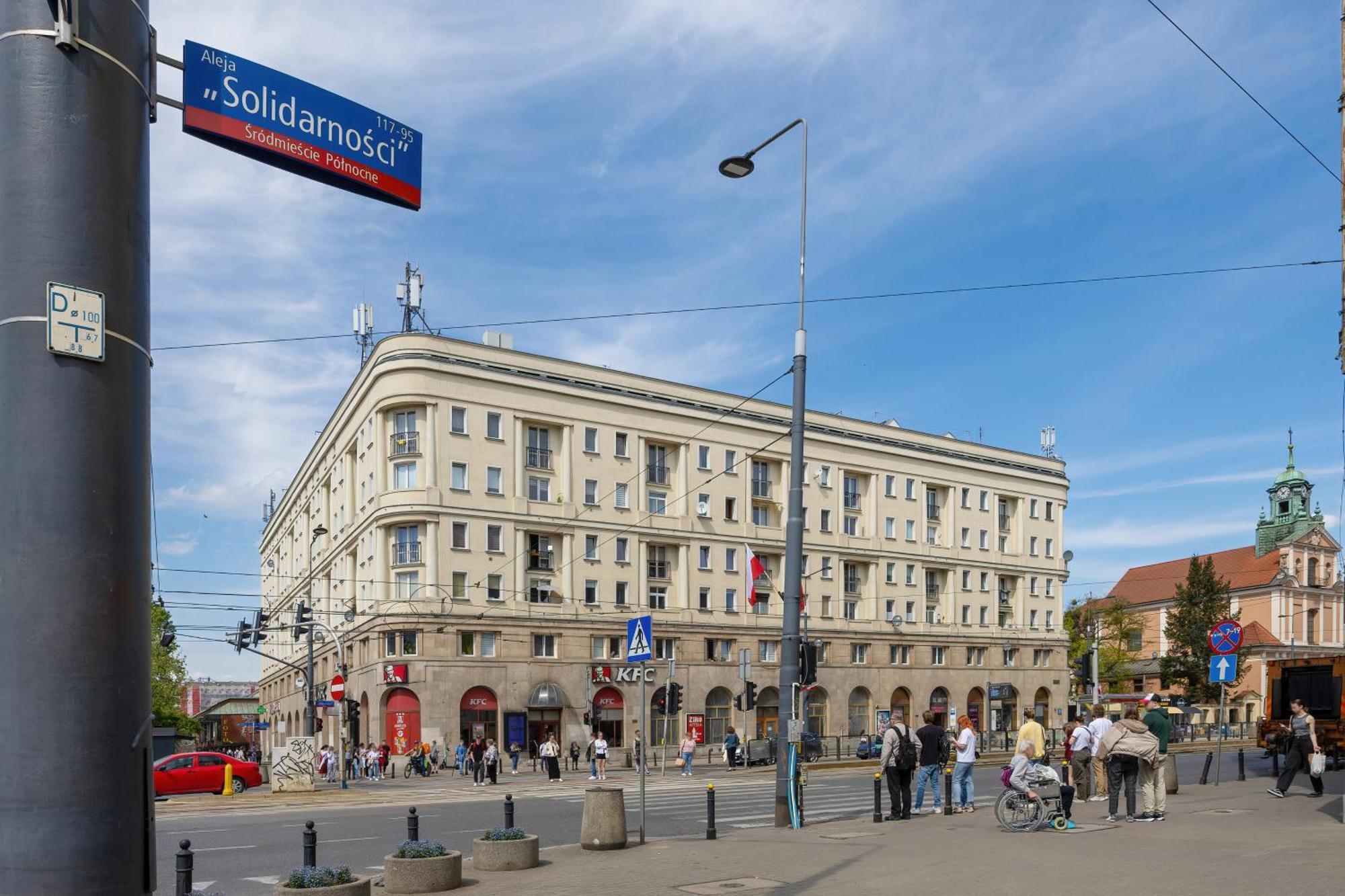 J&W Apartments Studio Solidarnosci Varšava Exteriér fotografie