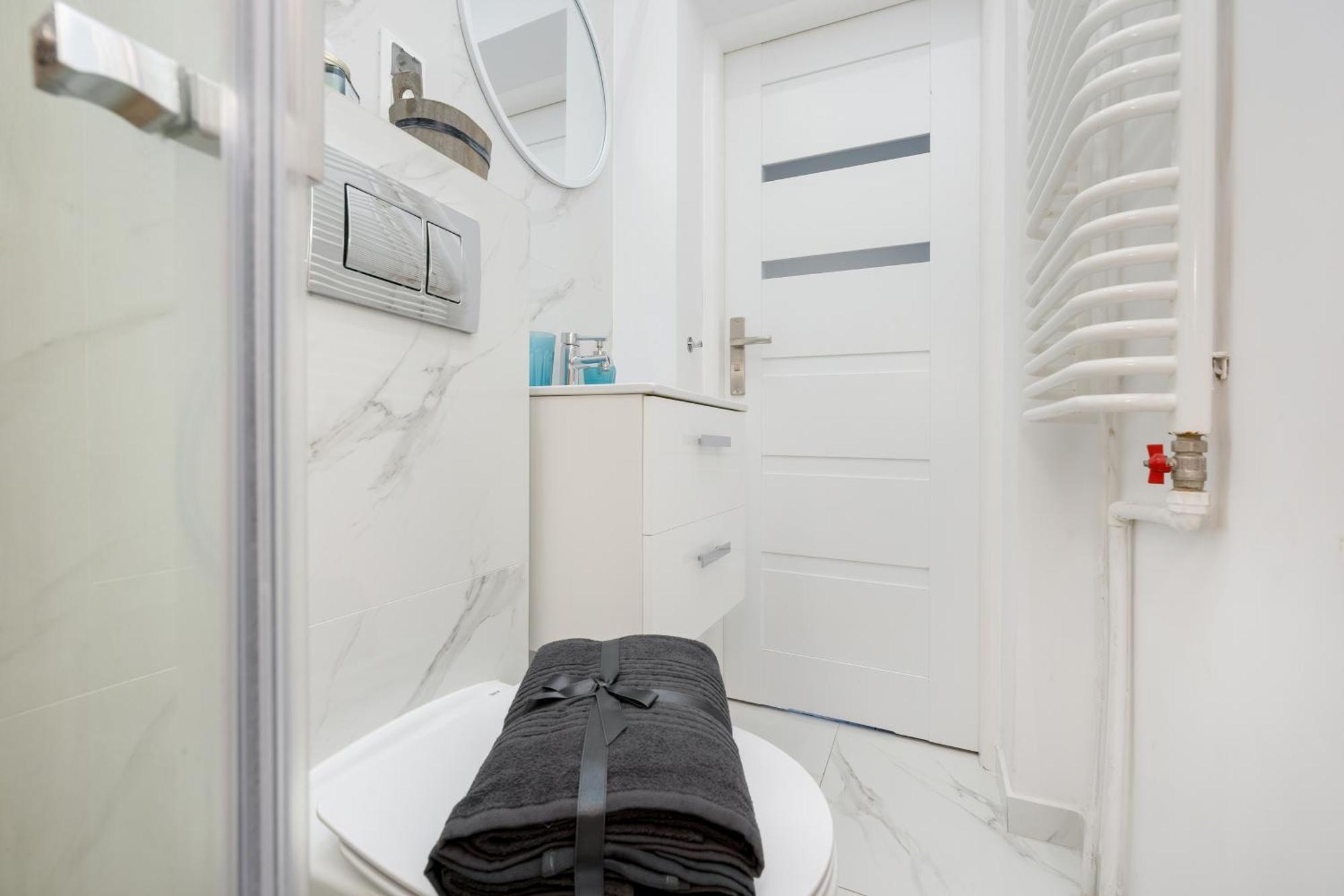 J&W Apartments Studio Solidarnosci Varšava Exteriér fotografie