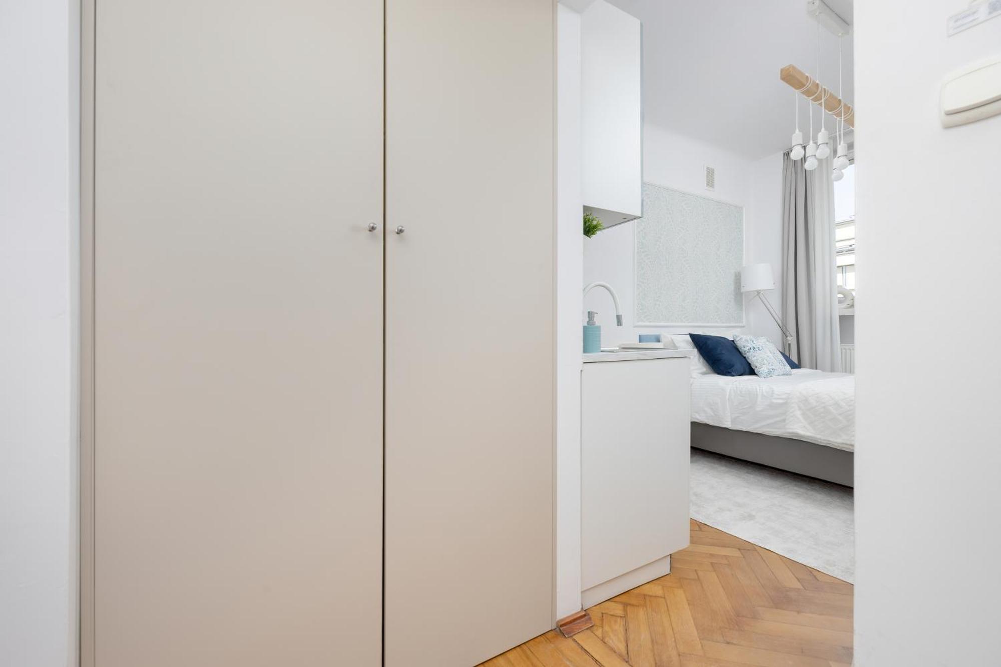 J&W Apartments Studio Solidarnosci Varšava Exteriér fotografie